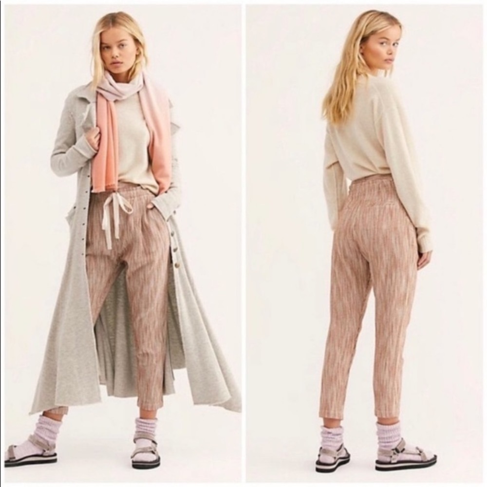 Free People Light at Sunrise Crop Pants
